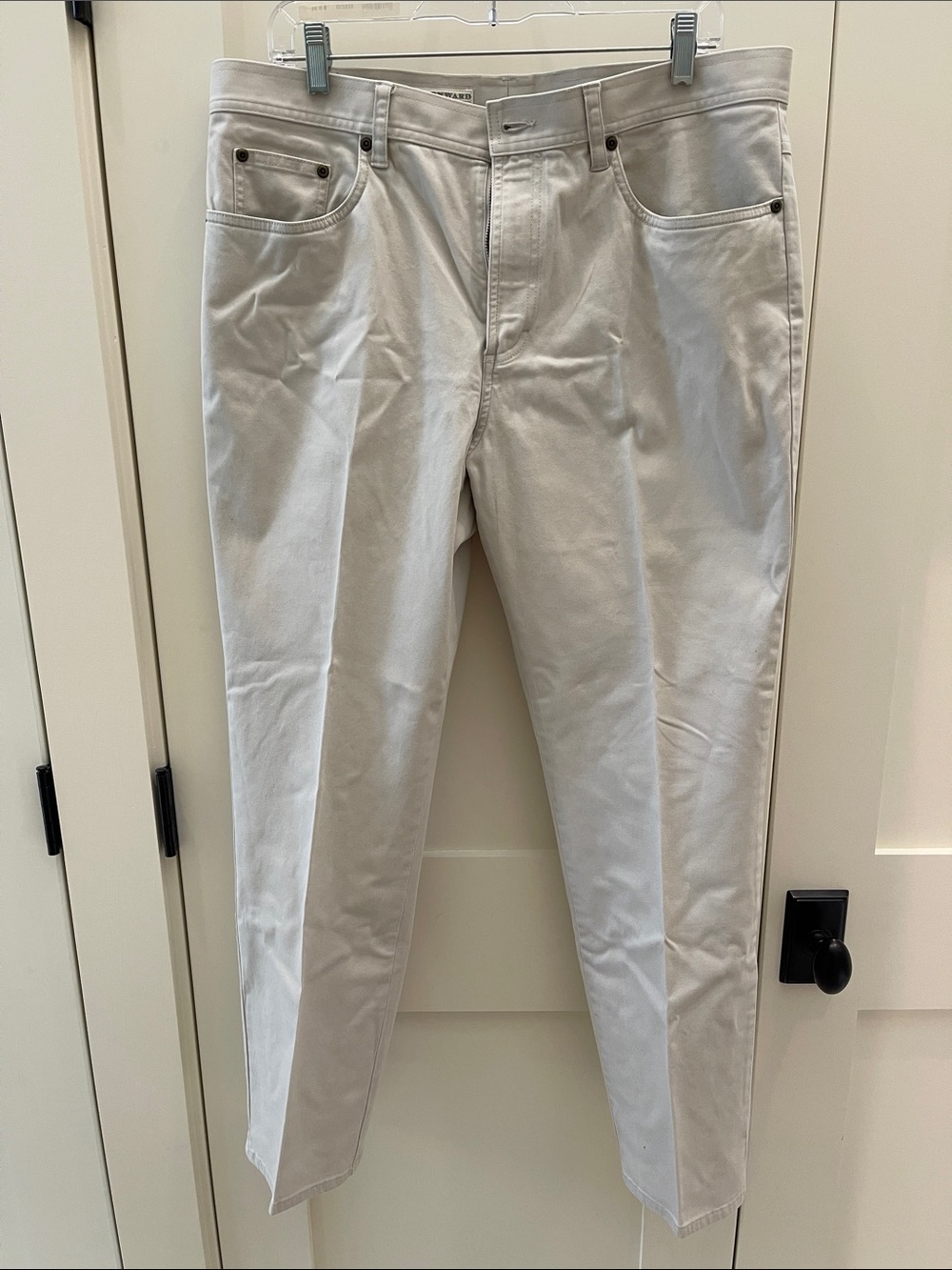 Men's Light Beige Chino Pants
